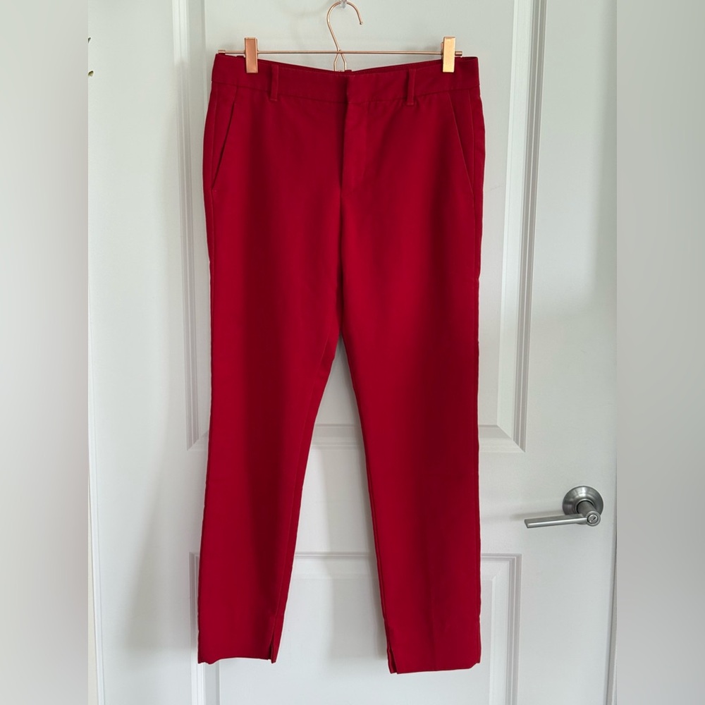 Zara Women's Vibrant Red Pants